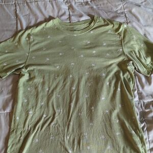 George Green and White Short Sleeve Tees